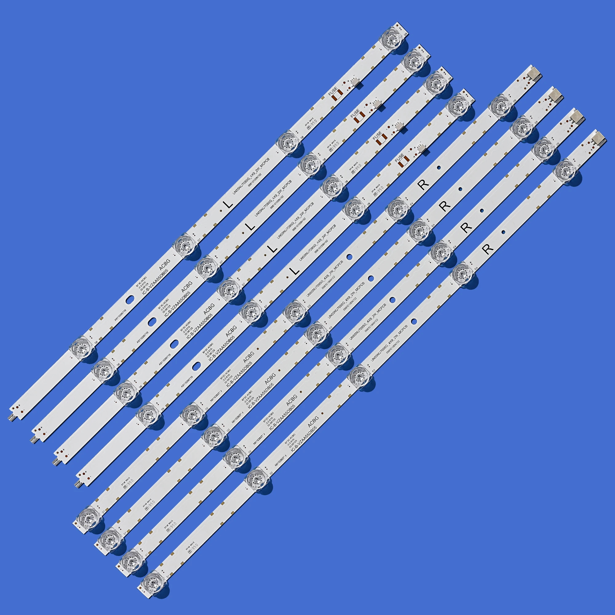 

Refit 9 Lamps LED Backlight Strip for UN55NU7095G_4X9_2W_MCPCB 14MM_V0 E47