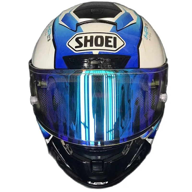 

X14 White Blue HP4 Helmet Motocross Racing Motobike Riding Helmet Casco De Motocicleta Full Face Motorcycle Helmet Capacete