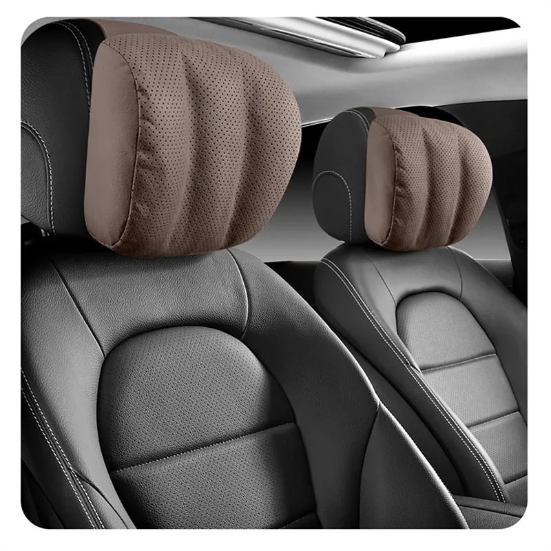 Универсальная Регулируемая Автомобильная Подушка Для Шеи S-класса Из Овечьей