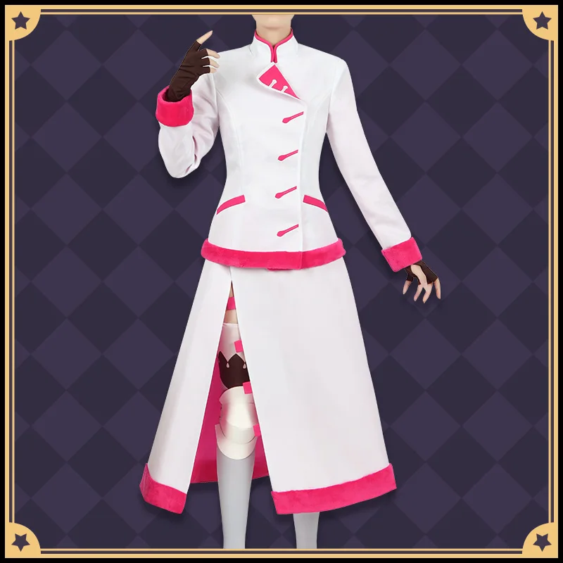 Чехол изучение ванитас Йона хеллфайерской ведьмы косплей костюм парик перчатки