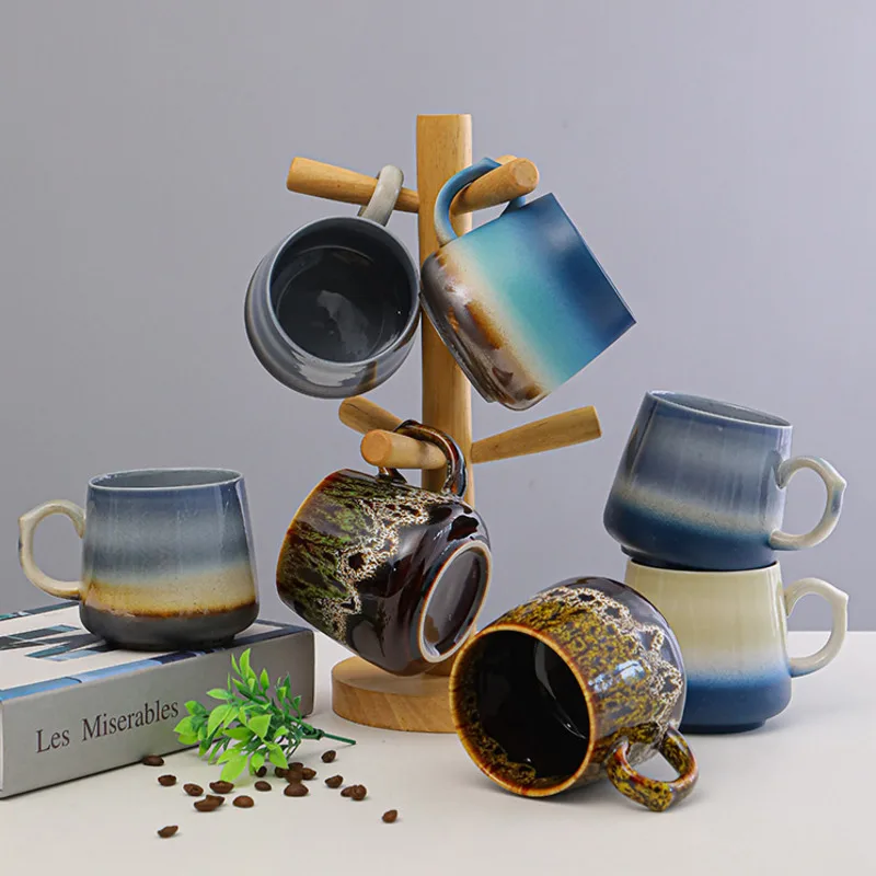 

Chinese Kung Fu Porcelain Tea Cup Creative Ceramic Coffee Mug Travel Cups And Mugs Milk Teacups Big Capacity Drinkware Cafeteira