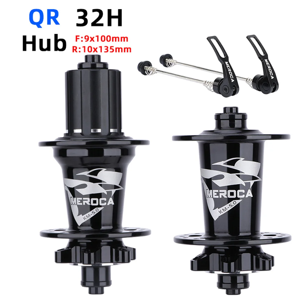 

Mountain Bike HUB 9x100 10x135 32 Holes 5 Bearing 8/9/10/11 Speed 6 Pawls Aluminum Alloy MTB Bicycle Hub 5 Bearing