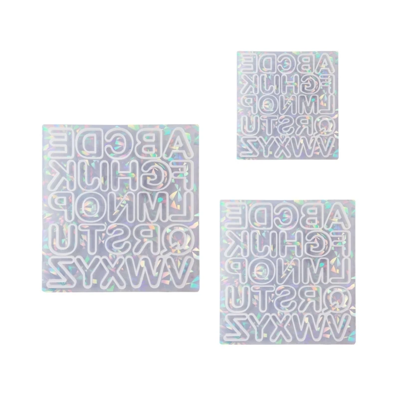 

Силиконовая форма DIY блестящие буквы форма серьги брелок кристалл эпоксидной смолы плесень Прямая поставка