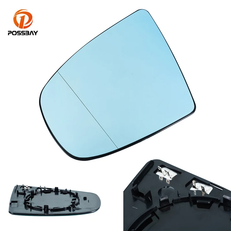 

Heated Blue Car Rear View Mirror Glass with Backing Plate for BMW X5 X6 Series E70 E71 E72 2007 2008 2009 2010 2011 2012-2014