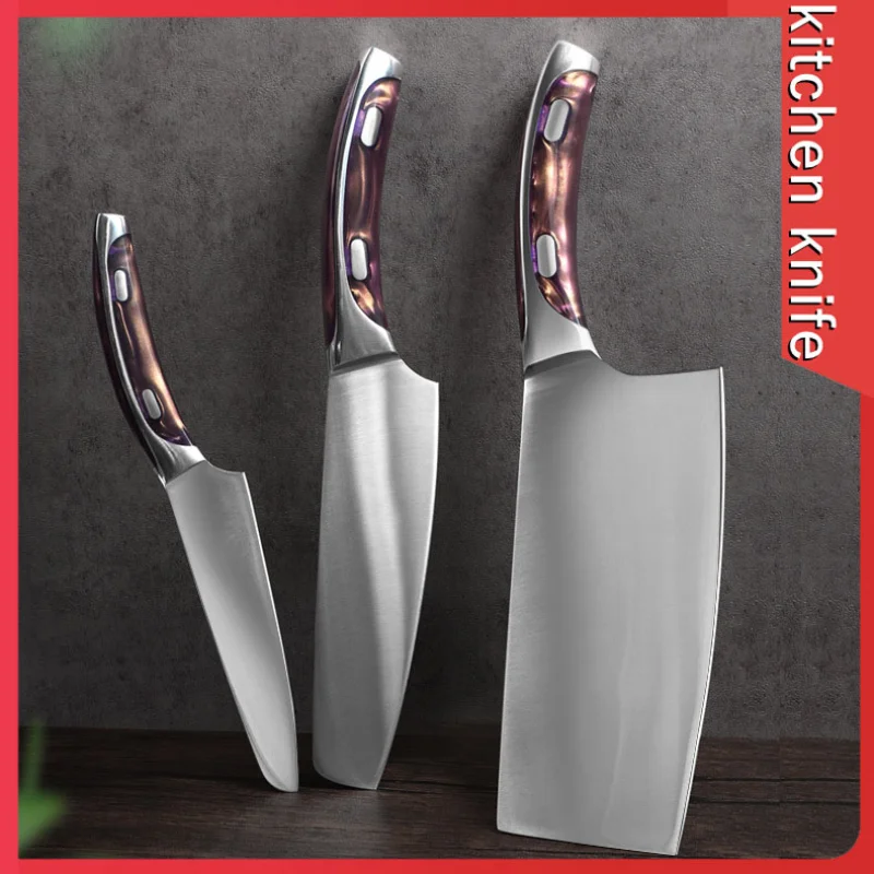 

Набор ножей шеф-повара, японские универсальные кухонные инструменты из нержавеющей стали 5CR15, 7 дюймов, для мяса, косточки