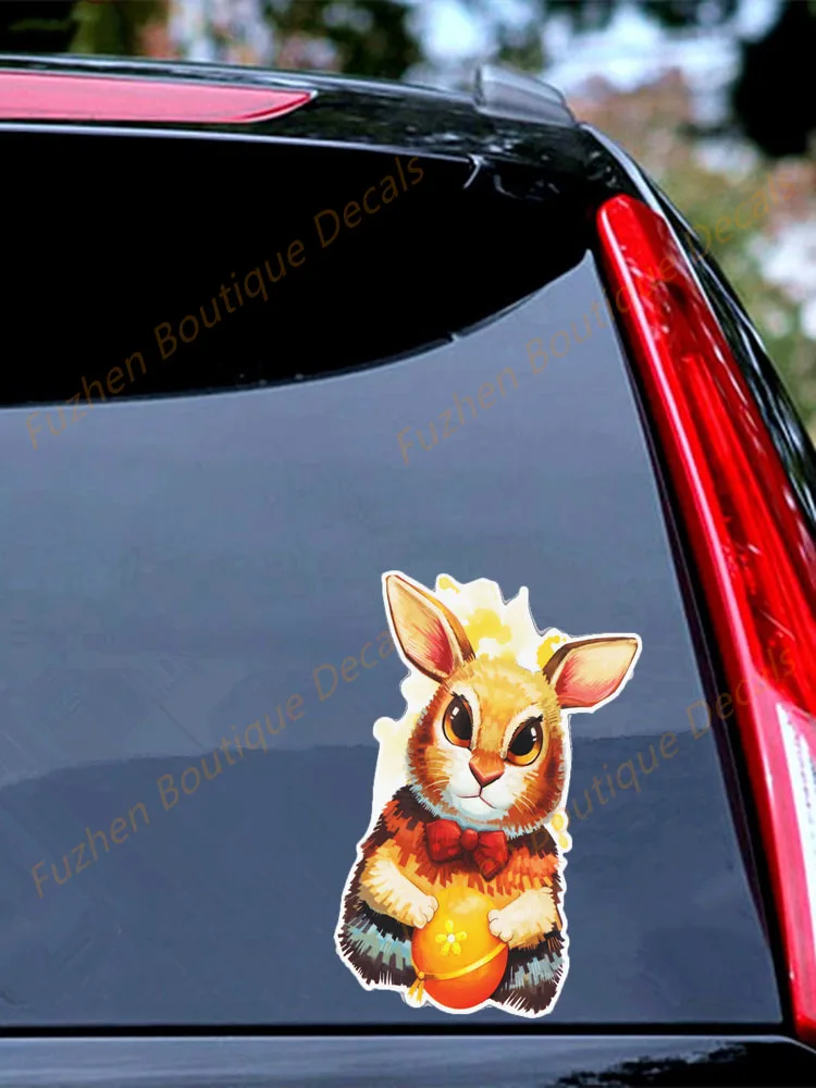 Fuzhen бутик-наклейки внешние аксессуары милые акварельные виниловые наклейки с