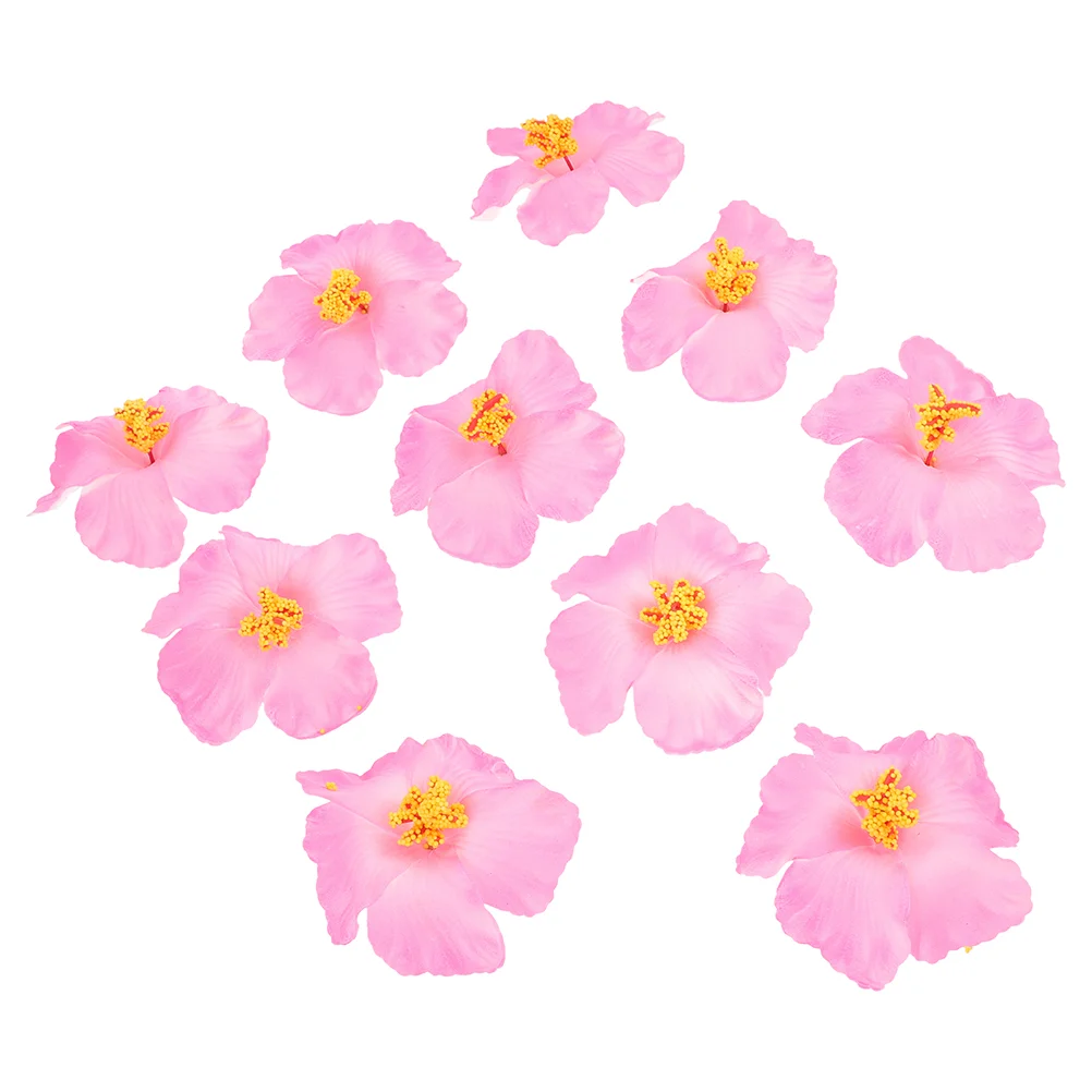 

10pcs EVA Hibiscus Artificial Hibiscus Simulation Hibiscus Party Hibiscus Hibiscus for Home Hotel Bedroom Shop