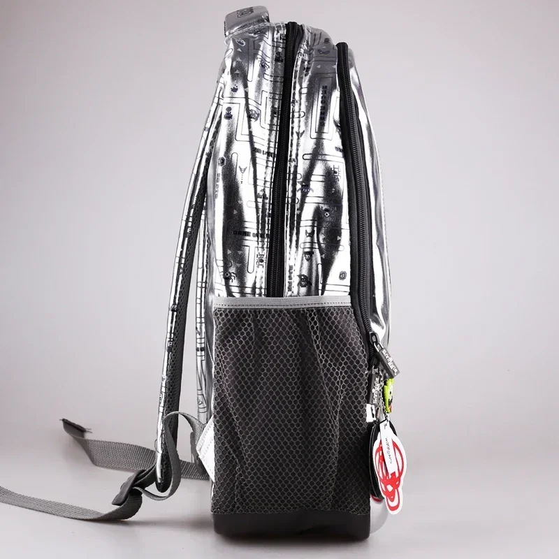 Оригинальный Австралийский серебристый рюкзак для электронных игр Smiggle