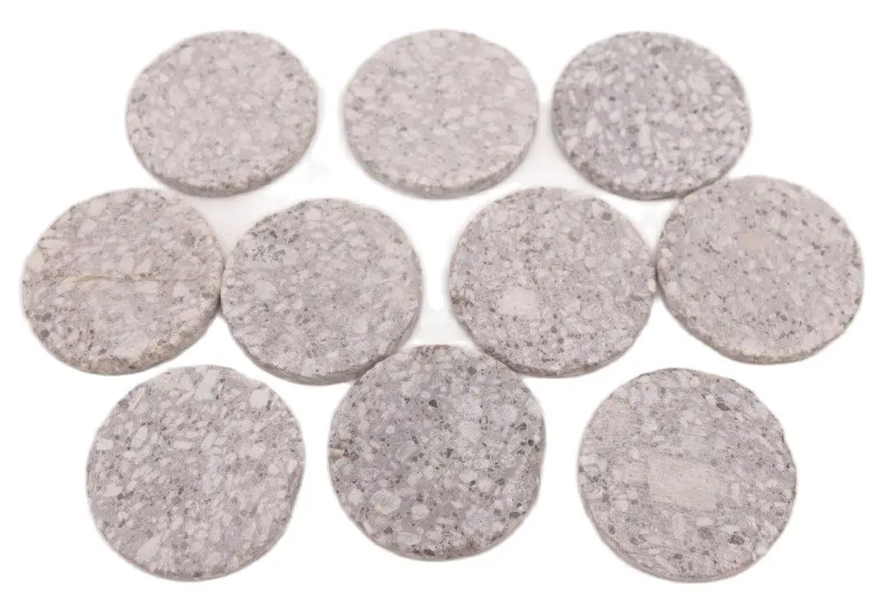 

10 PCS 40mm Coin Maifan Stone 100% Natural Maifanite Lonic Alkaline Water