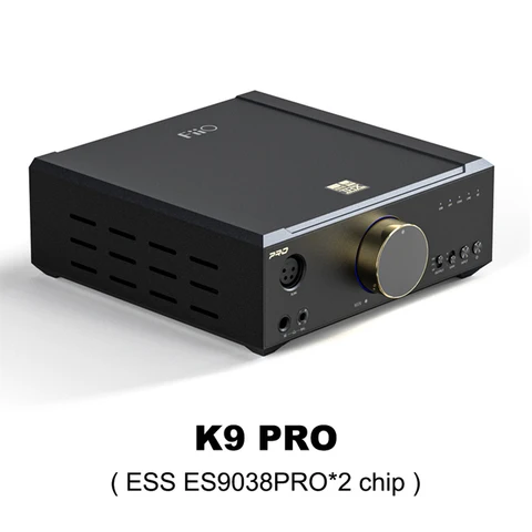 Настольный усилитель для наушников FiiO K9 Pro AKM/ESS Bluetooth AMP USB DAC все-в-одном DSD декодер чип AK4499/ES9038PRO * 2 MQA