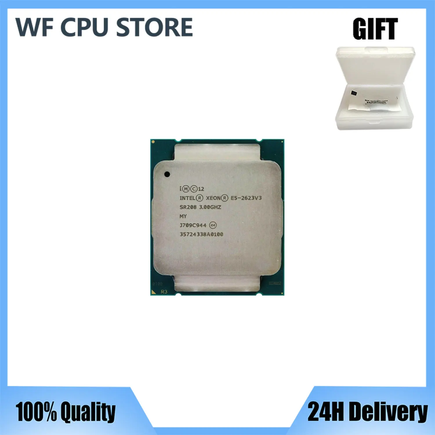 

Процессор Intel Xeon E5 2623 V3 E5 2623V3, 3,0 ГГц, 4 ядра, 10 МБ, LGA 2011-3, 105 Вт