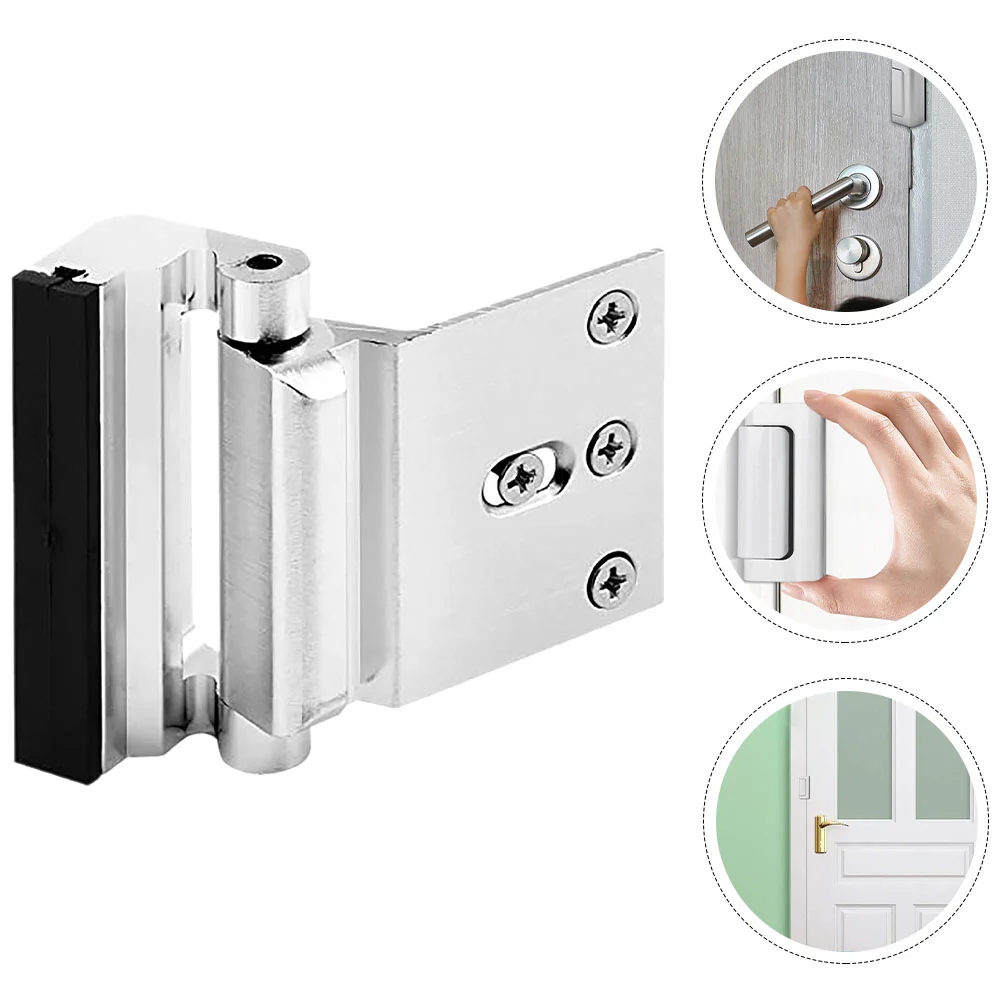 

Safety Door Locks Security Latch Latches Top Portable Front Child Reinforcement