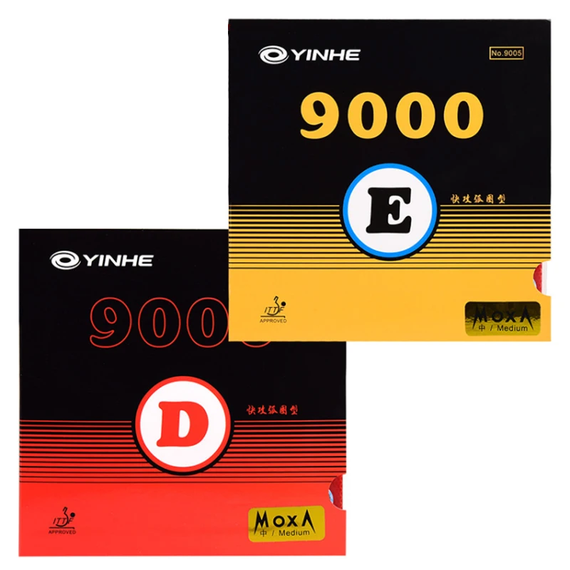 Yinhe-Rubber Ping Pong Racket для детей Прыщи Тренировка Новый игрок 9000D 9000E