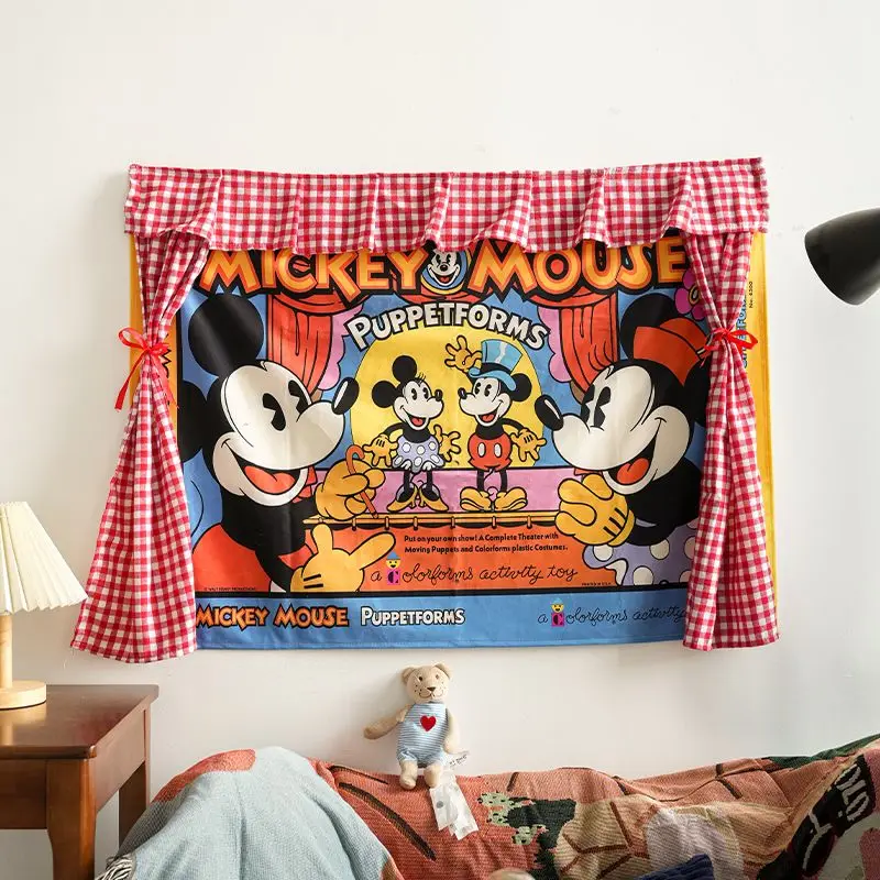 Гобелен с изображением Диснея Микки Мауса мультяшный фоновый рисунок со Снупи