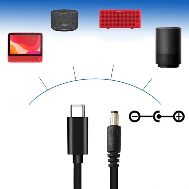 Новинка 2022 кабель питания USB C Type PD на 9 В 12 15 20 в X мм для беспроводного