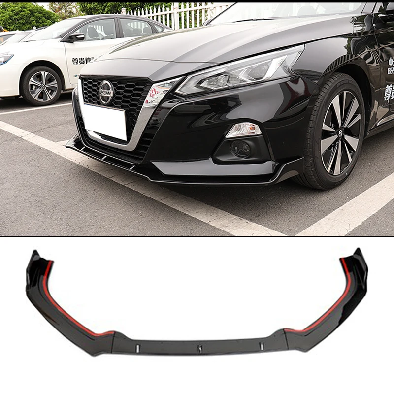 

For Nissan Altima Front Bumper Diffuser Protector TEANA Teana Body Kit Bumper Rear Shovel Lip Rear Spoiler Sport