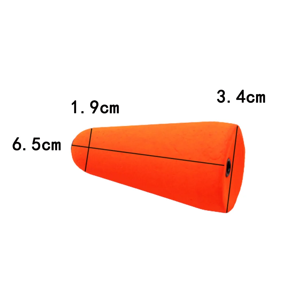 

5Pcs Popping Floats Fluorescent Bobber Buoys Cork Float High Concentricity Fishing Rigging Tackle Pesca Iscas Fish Accessory