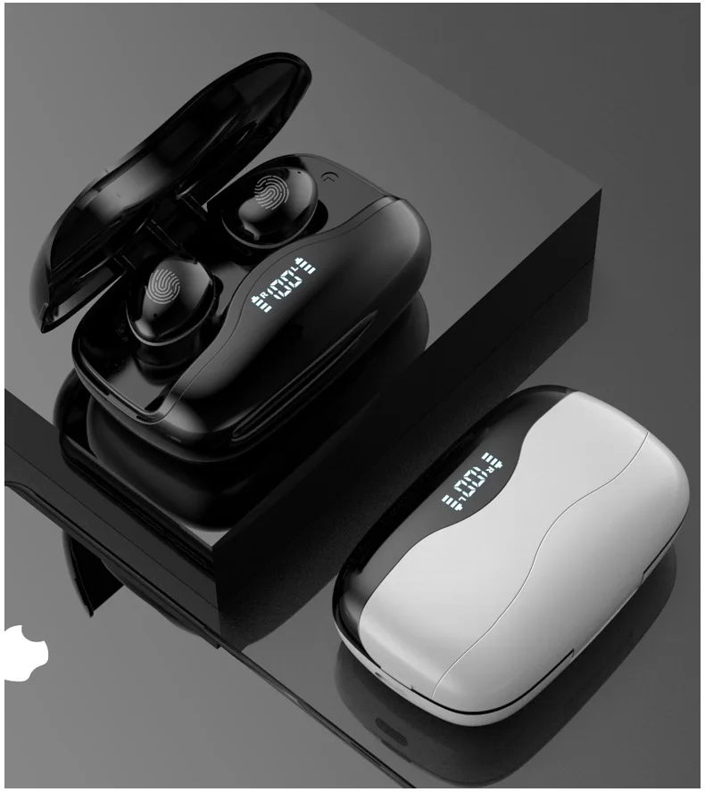 

New W16 Bluetooth Headset Wireless Headset 5.0 Tws Digital Bluetooth Headset