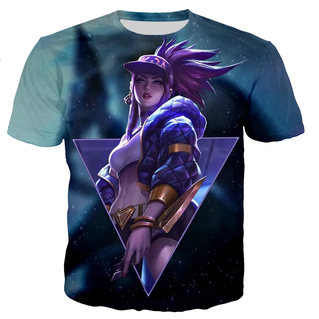 

Футболка мужская с 3D-принтом «Лига Легенд»