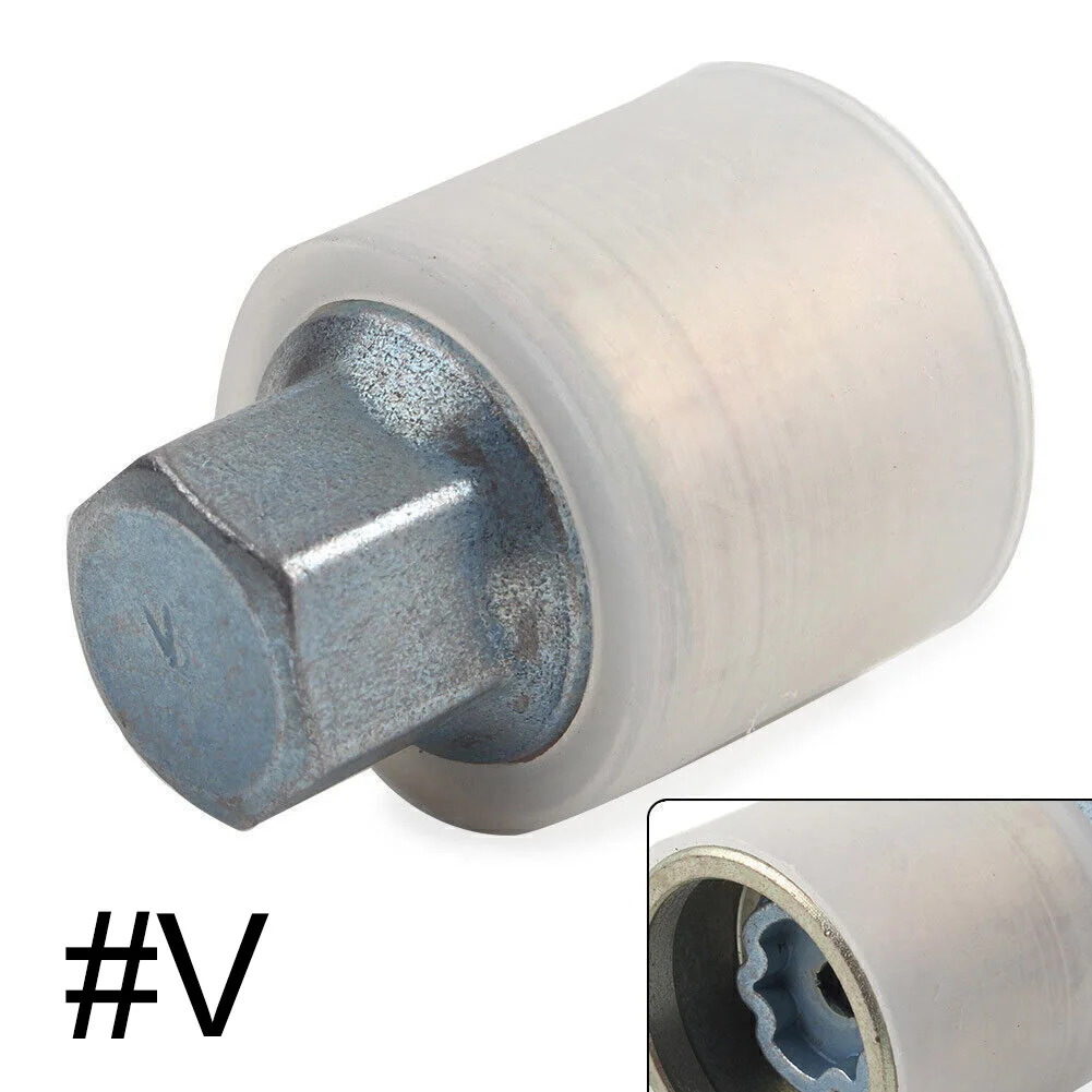 

Chrome-molybdenum Steel Wheel Nut Key Anti-Theft Locking Key Car Accessories Lock Nut Key Nut Key Tire Wheel Nut Key