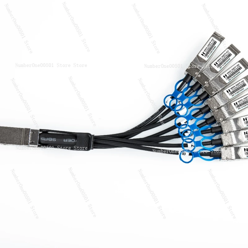 400G-DAC Высокоскоростная передача QSFPDD1 Точки 8SFP56 Медный кабель Суперкомпьютер IB