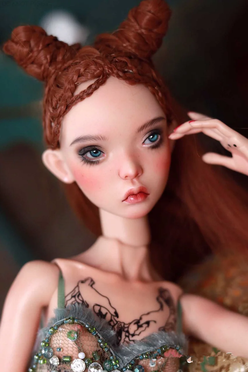 

BJD doll 1/4 popovie sisters A birthday present High Quality Articulated puppet Toys gift Dolly Model nude Collection