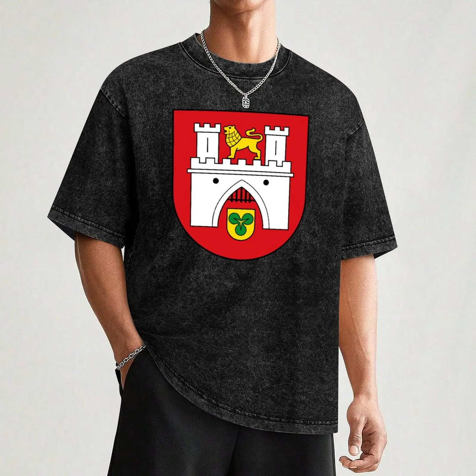 Футболка герб Ганновера хлопок мужской