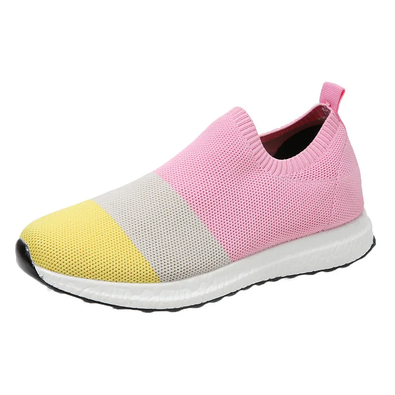 

Sneakers Women Vulcanized Shoes Ladies Solid Color Slip-On Sneakers for Female Casual Sport Shoes 2022 Fashion Shoes