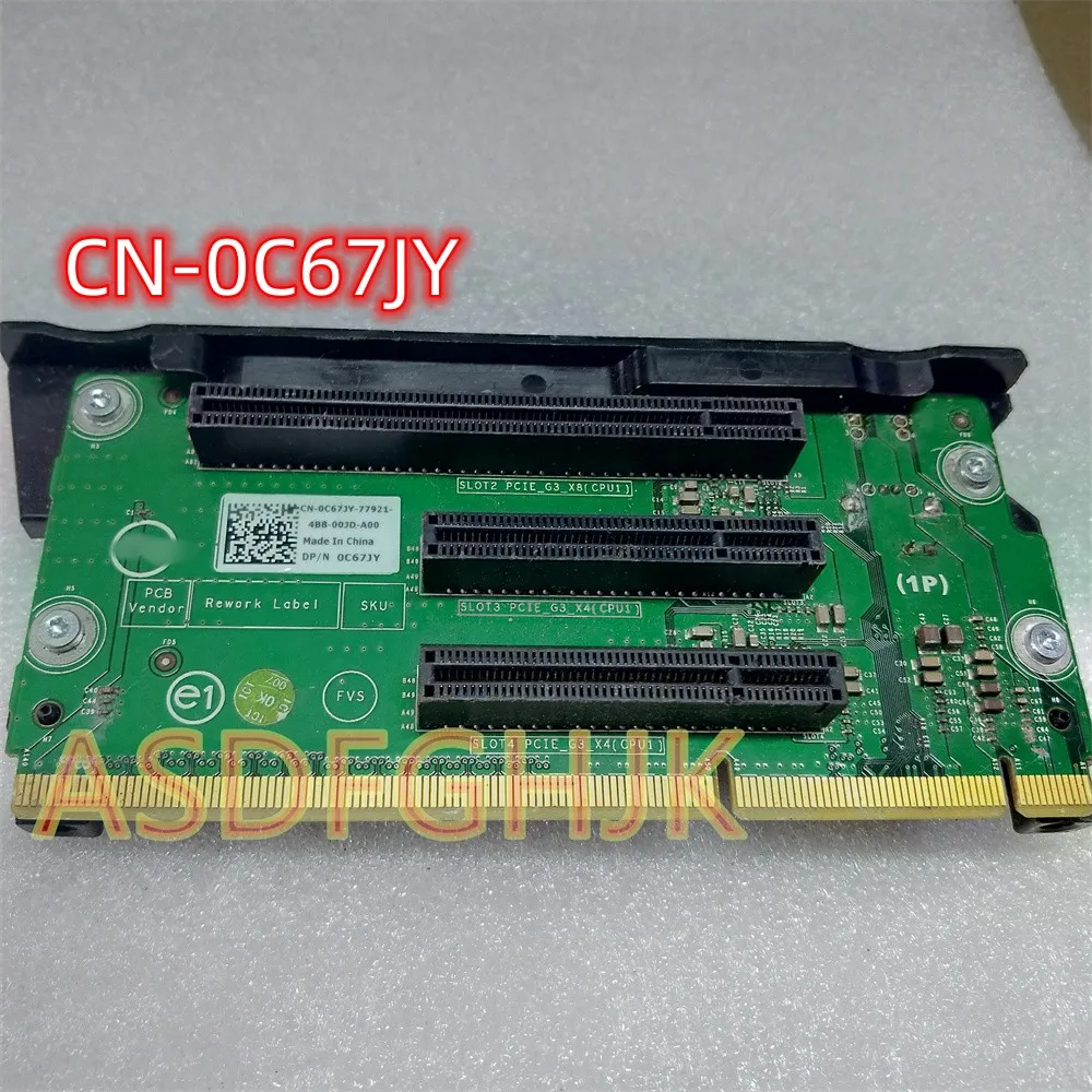 

Original For DELL R520 Single CPU Server PCI - E Card Expansion Card Promotion Card CN-0C67JY C67JY 100% Test Good