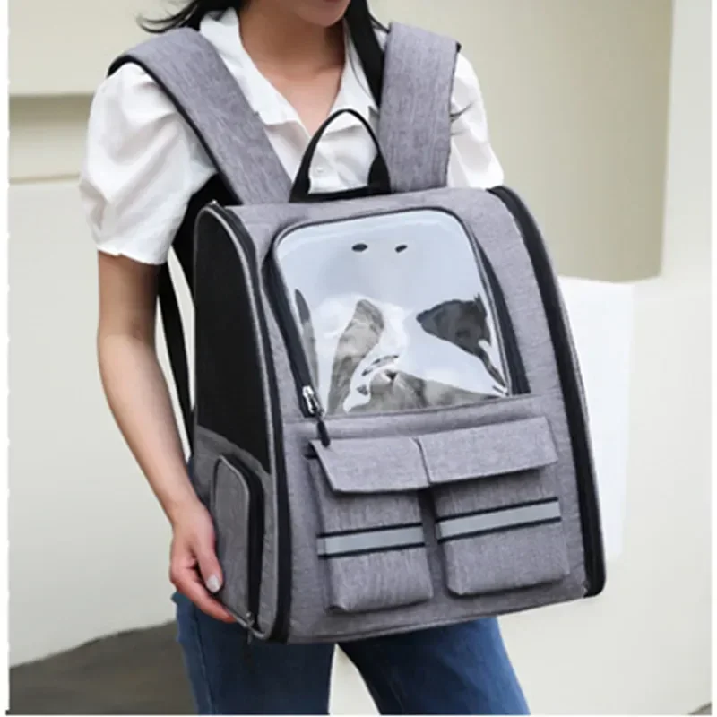

For Bag Cat Breathable Quality Trolley High Pet Space Dog Capsule Travel Portable Transport Carrying Carrier Backpack