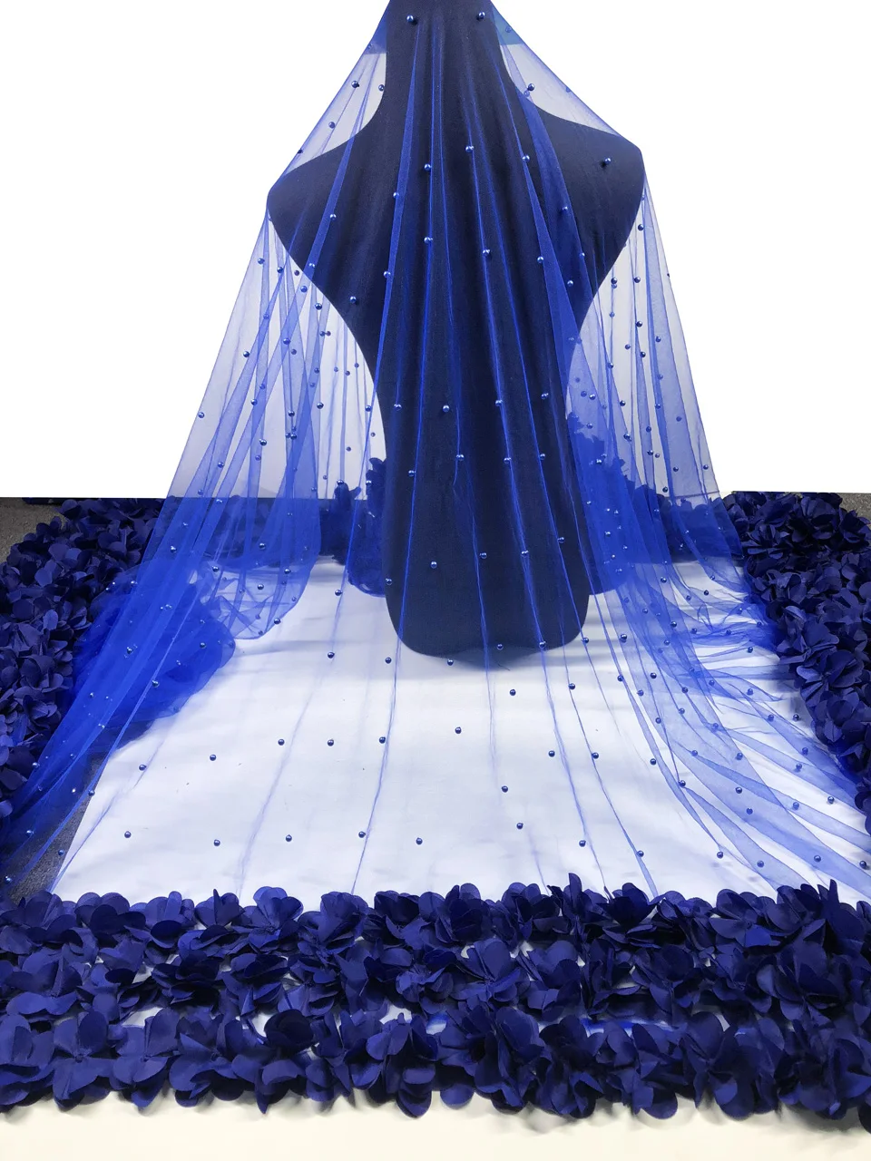 Новинка 3D французское кружево с блестками Nd Аппликация 5 ярдов/лот 2018 новейший