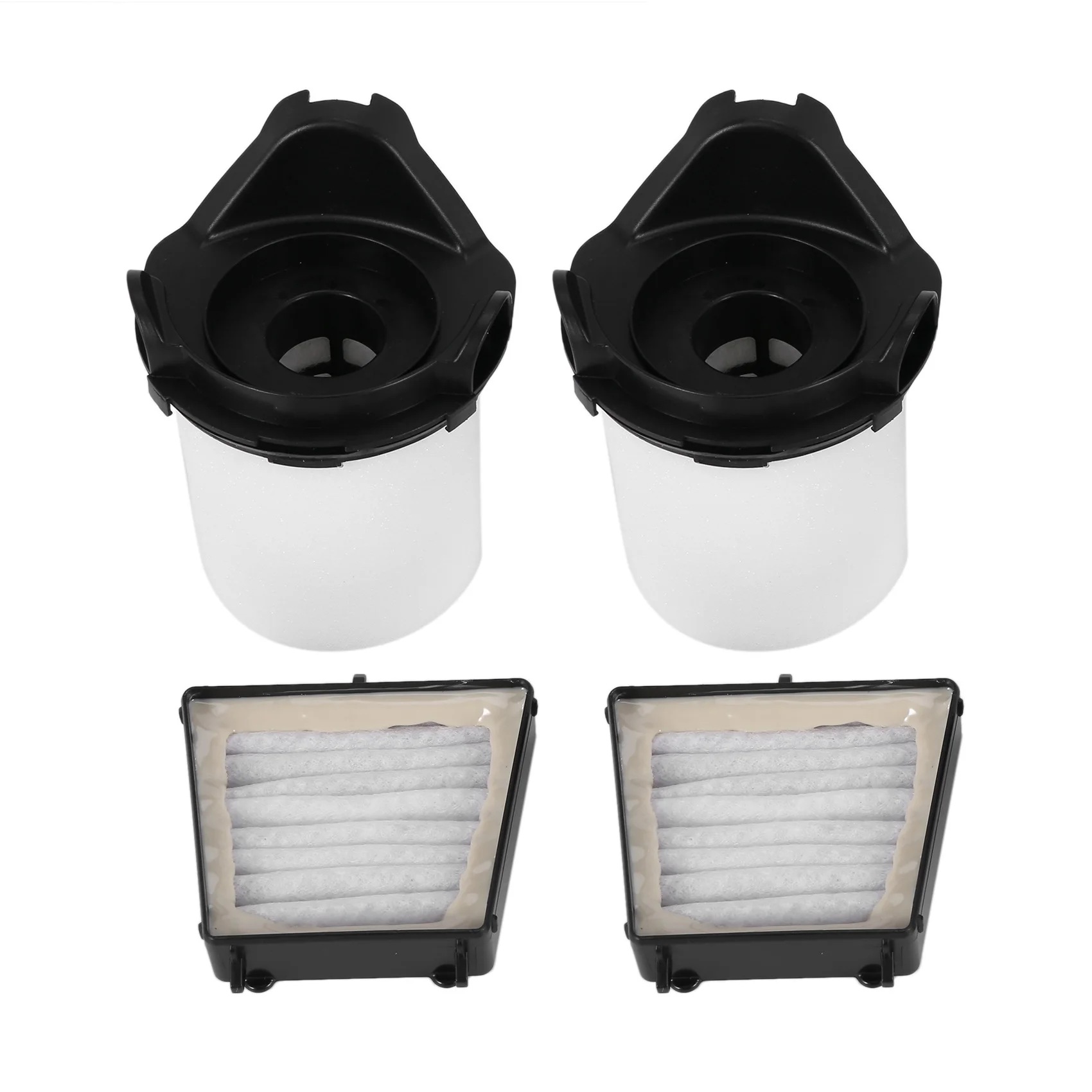 

Сменные фильтры для Shark Flex DuoClean Vacuum HV390,HV391,HV392,2 HEPA-фильтра + 2 поролоновых фильтра + 2 предумоторных фильтра