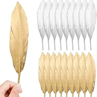 22 colors golden goose feather wedding decoration crafts clothing hair accessories feather decoration party decoration