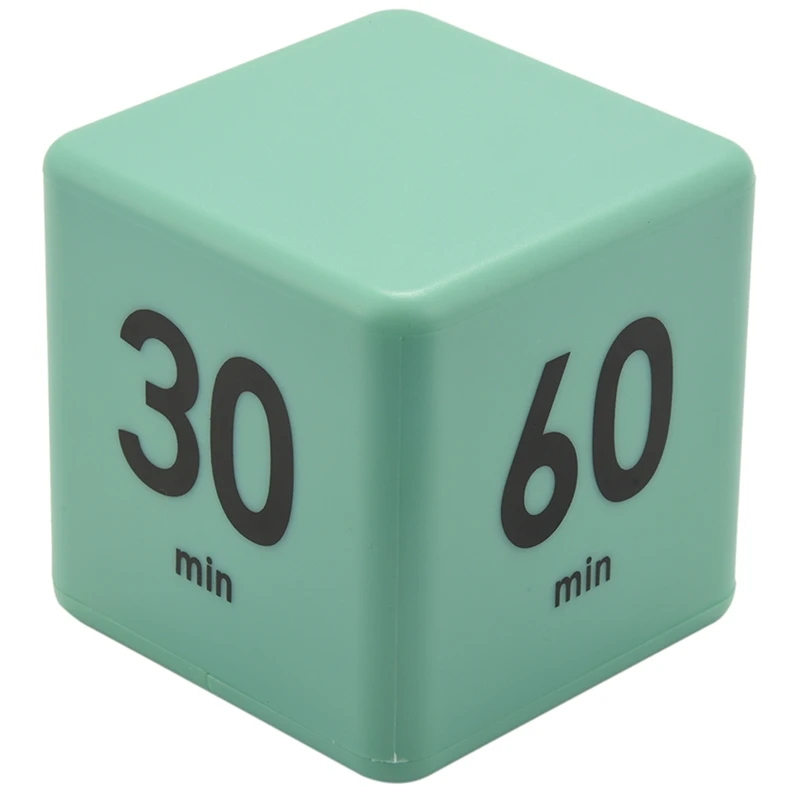 

1 Pcs Square Timer Gravity Sensor Flip Timer Kids Study Timer Workout Timer Game Timer Kitchen Timer Home Cooking Timer