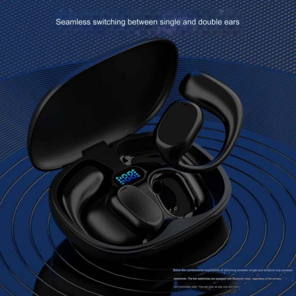 Беспроводные наушники JS272 подвесные наушники-вкладыши с зарядным устройством