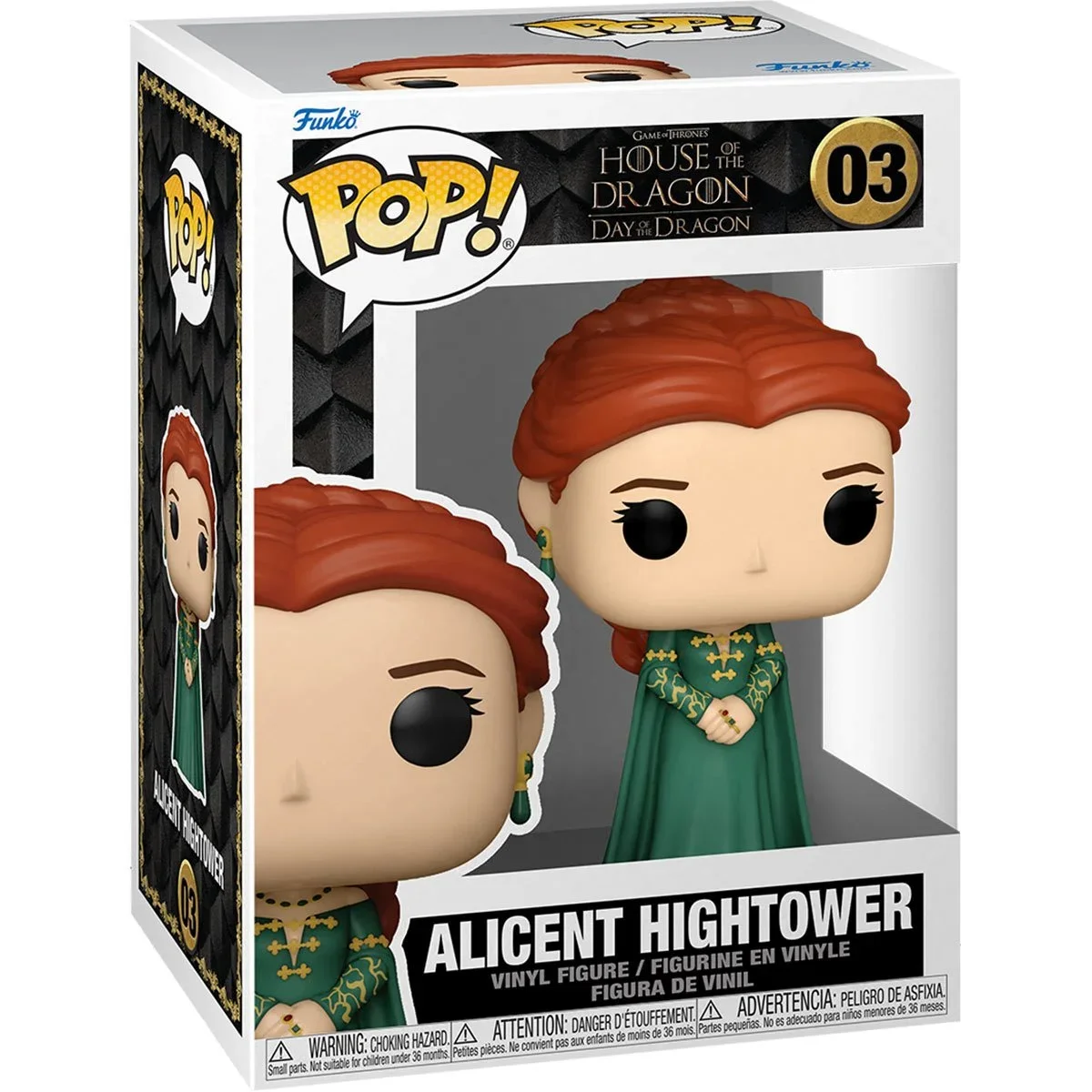Funko POP Original House of the Dragon Corly Velaryon 04 #   Syrax 07 #   Alicent Hightower 03 #   Виниловые фигурки Коллекционные модели игрушек (art.: 3920cdcc71114) - 3920cdcc71114