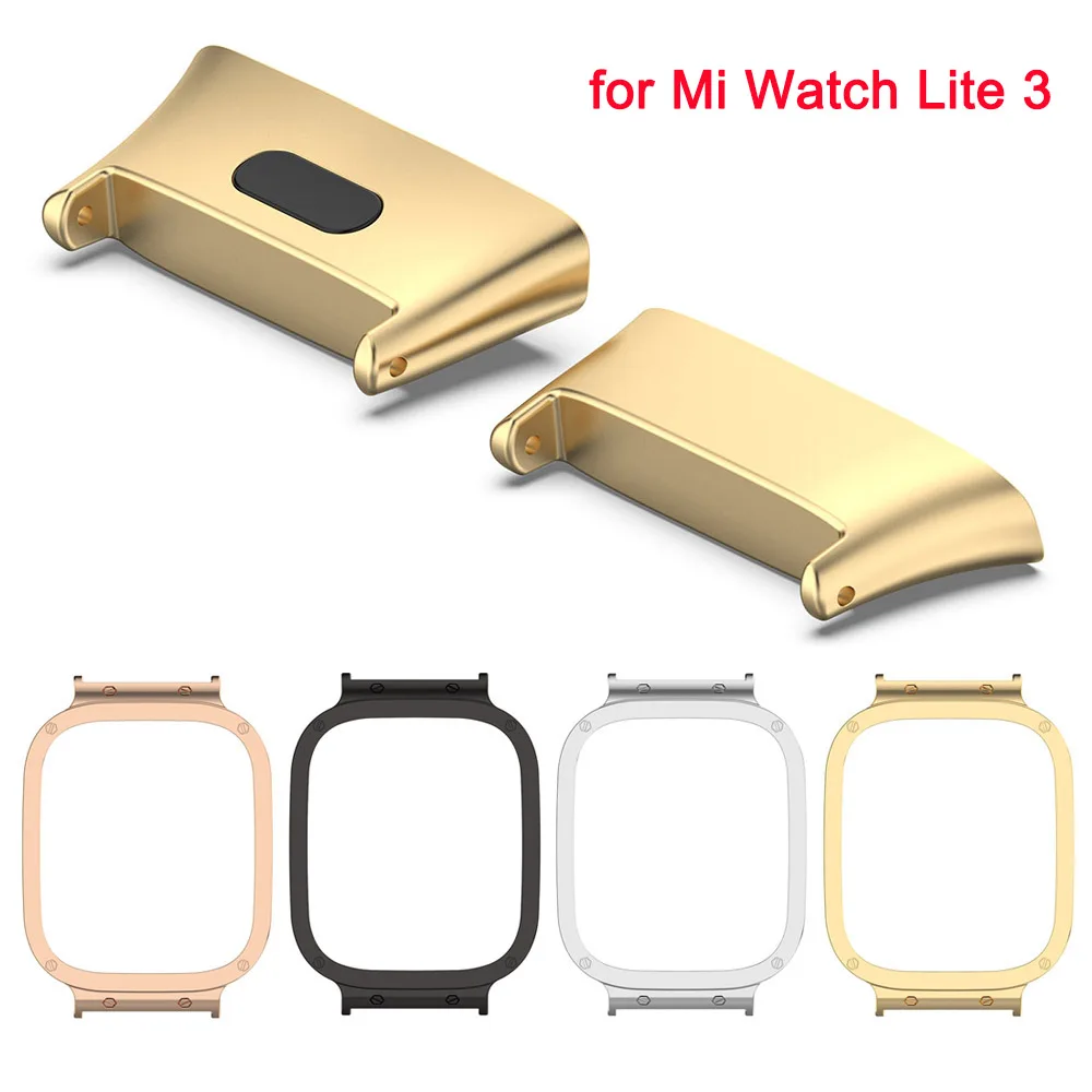 

Watch Band Adapter for Redmi Watch 3/ Mi Watch Lite 3 Connector 20mm Stainless Steel Metal Replaceable Connection Adapter
