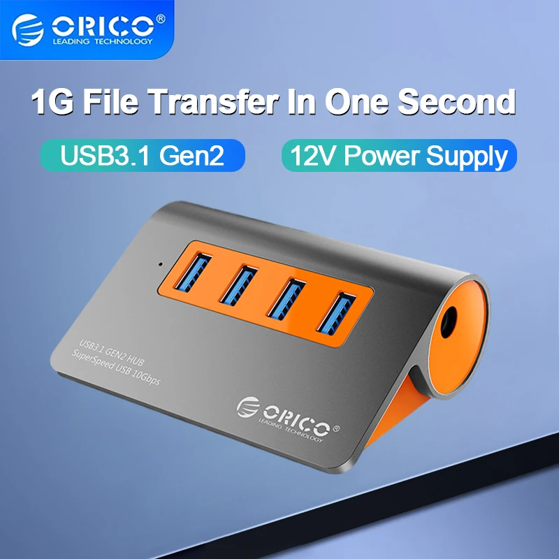 Разветвитель ORICO USB 3.1 Gen2, 10 Гбит/с, USB