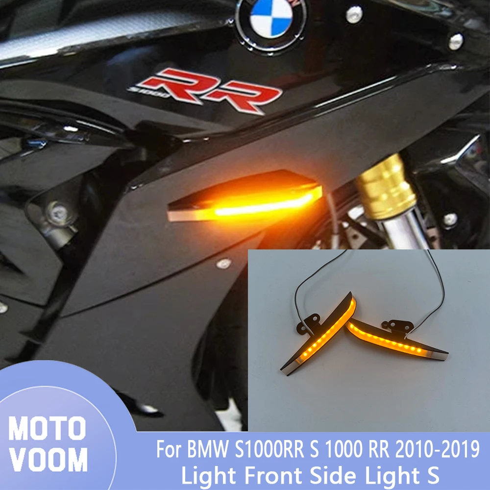 Фото S1000RR 2010-2019 Мотоциклетные указатели поворота S 1000RR S1000 RR для BMW S 1000 RR S1000RR Аксессуары Светодиодные передние указатели поворота №1
