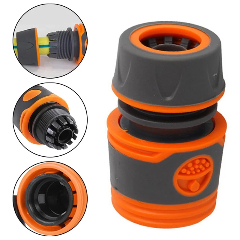 4-точечный переходник для водопроводной трубы диаметром 1/2 дюйма, фитинг для сада, быстроразъемный ABS 4-точечный переходник для водопроводной трубы диаметром 1/2 дюйма, фитинг для сада, быстроразъемный ABS