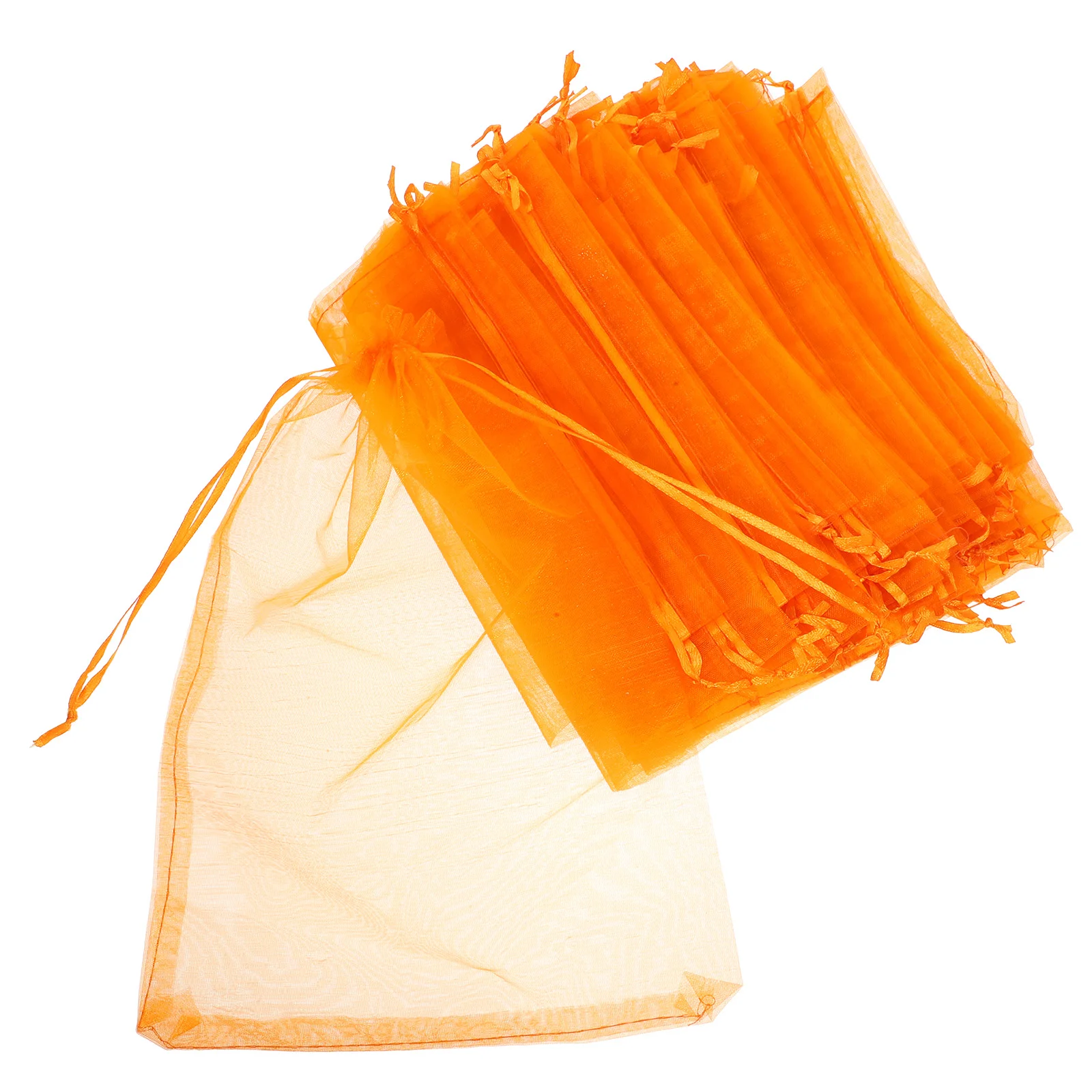 

50Pcs Reusable Mesh Mesh Tiny Drawstring Favor Bags Gift Pouches Candy Bags