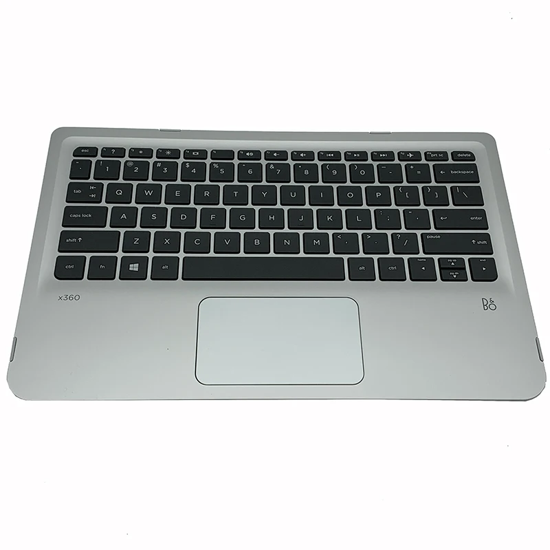 Новинка для HP X360 310 G2 серебряная подставка рук с клавиатурой и тачпадом 824136 -001