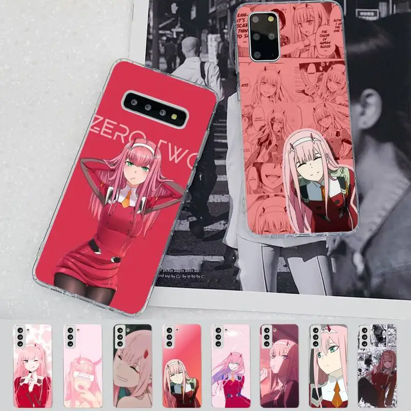 

DARLING In The FRANXX 02 Phone Case for Samsung S21 A10 for Redmi Note 7 9 for Huawei P30Pro Honor 8X 10i cover