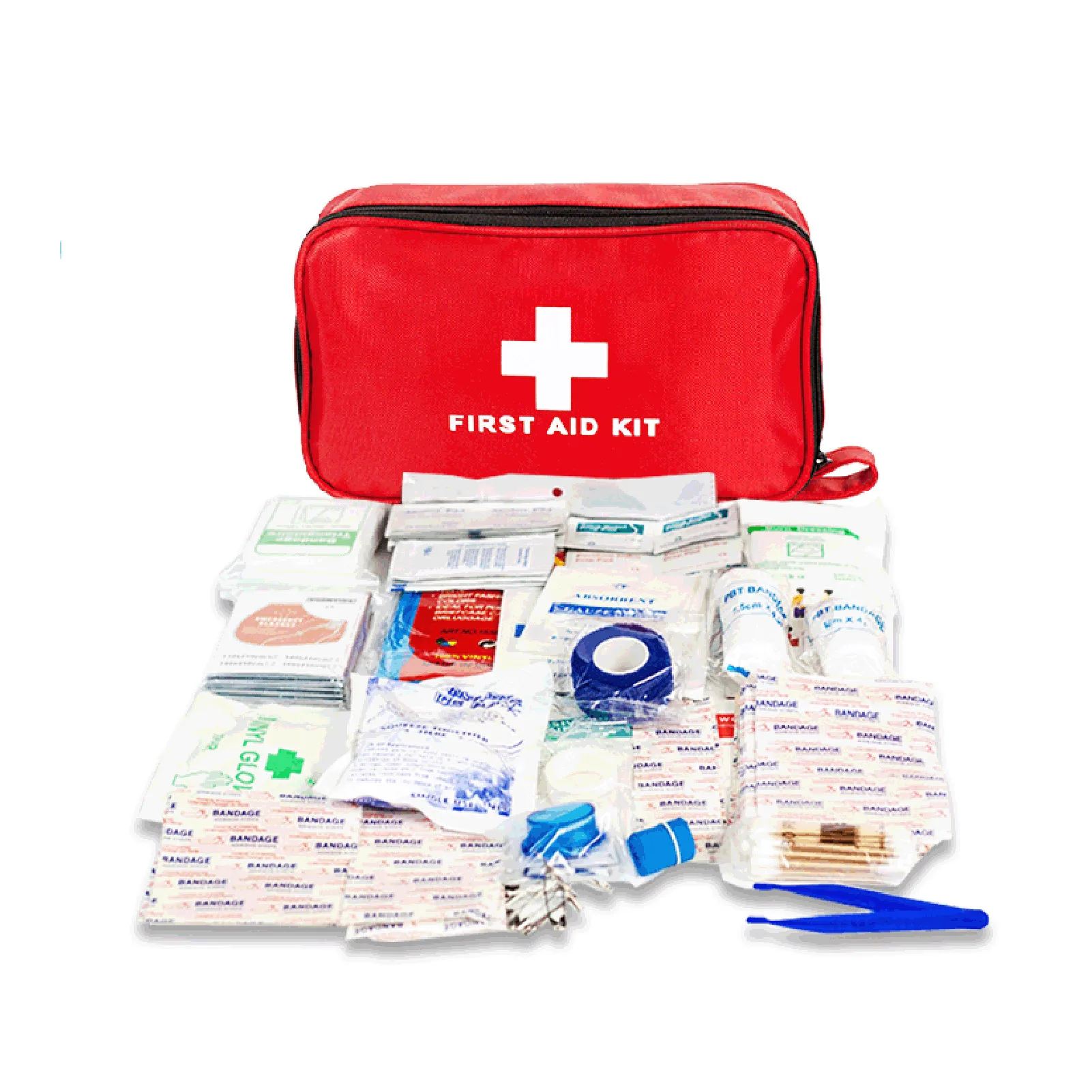 

30 Items/184pcs Portable First Aid Kit Survival Bag Emergency Bag First Aid Safety First Aid Bag For Car Home Picnic