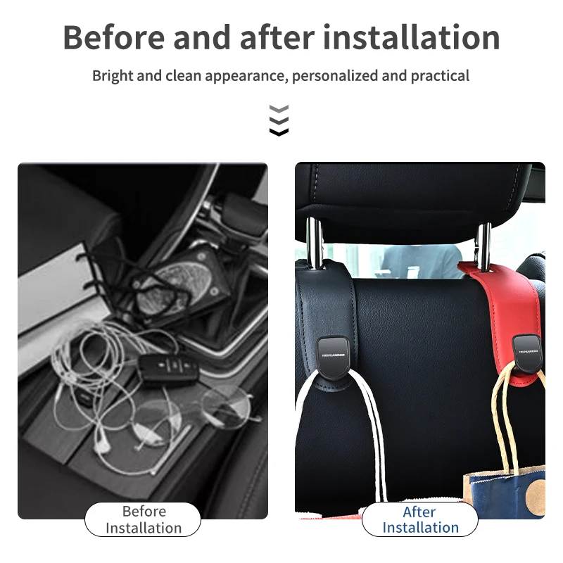 Крючок на спинку автомобильного сиденья автозастежка сумка-органайзер вешалка