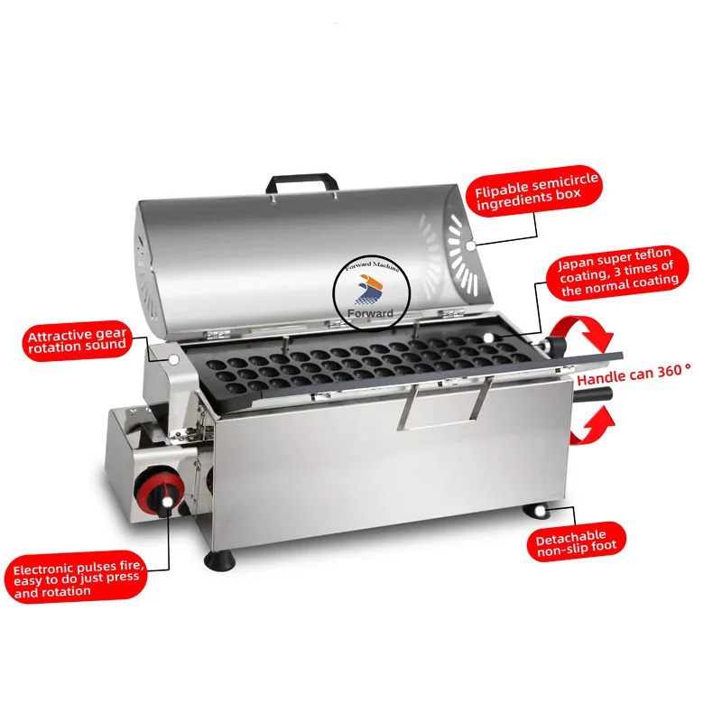 45 шт. круглая машина для нагрева вафель |