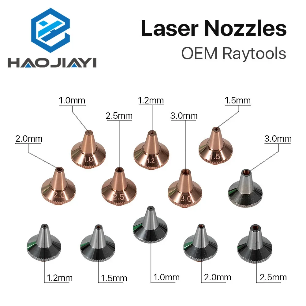 3D лазерная насадка M8 диаметром 15 мм высотой 19 Raytools режущая один и два слоя для BT240S