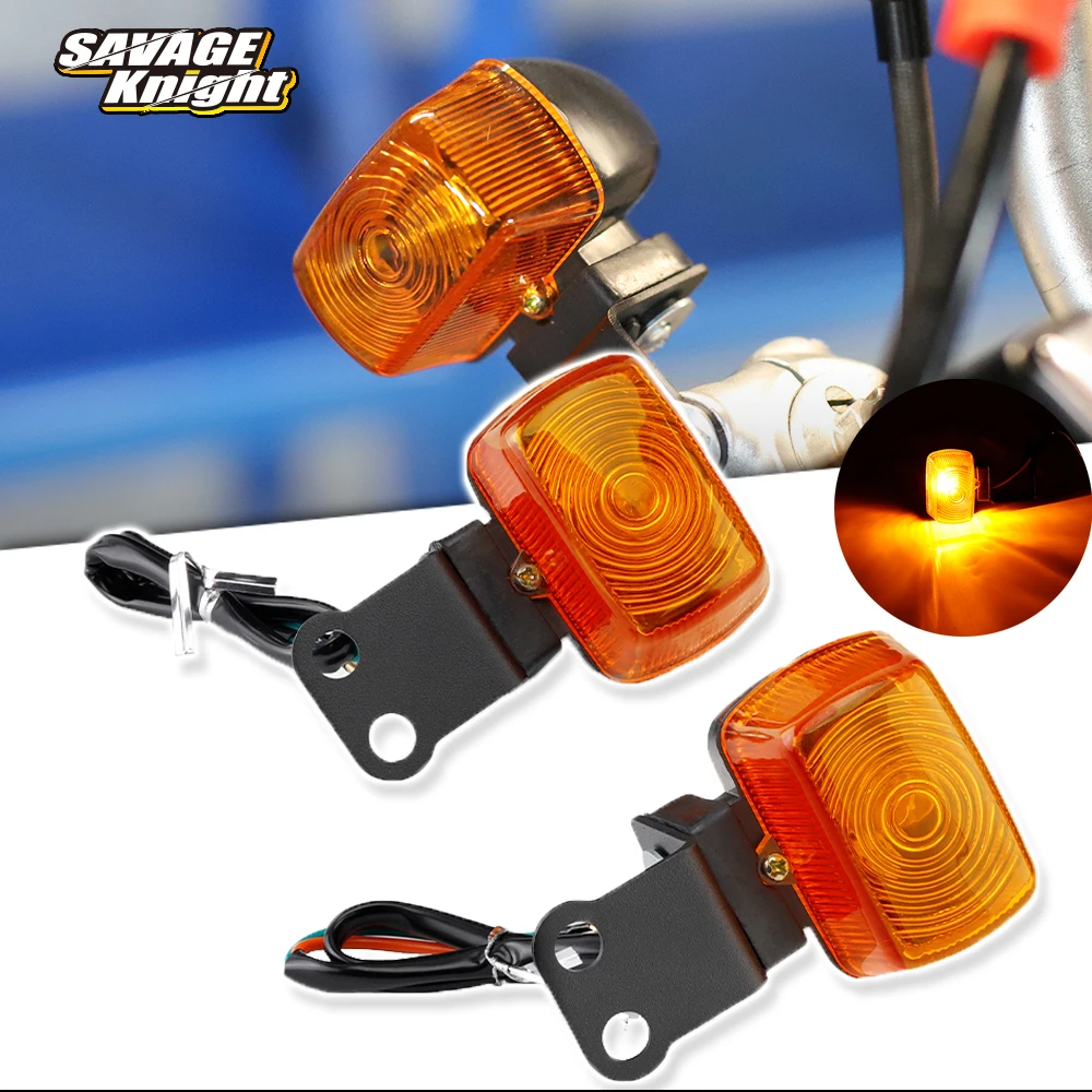 

Motorcycle Turn Signals Light For HONDA XR 600R 1990-2000 400R 250R 1996-2004 Moto Indicator Lamp Parts Signaling Accessories