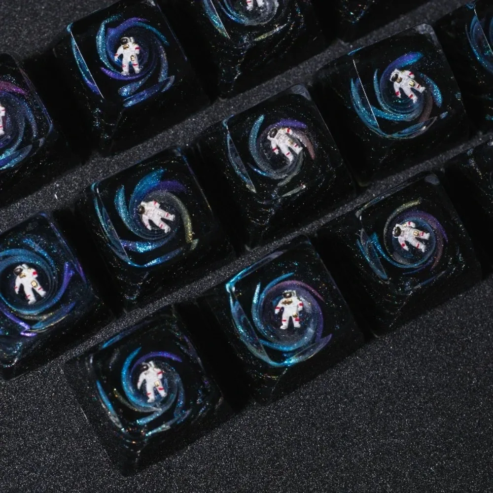 Artisan Keycap Астронавт Смола Колпачки для клавиш Механические колпачки клавиатуры