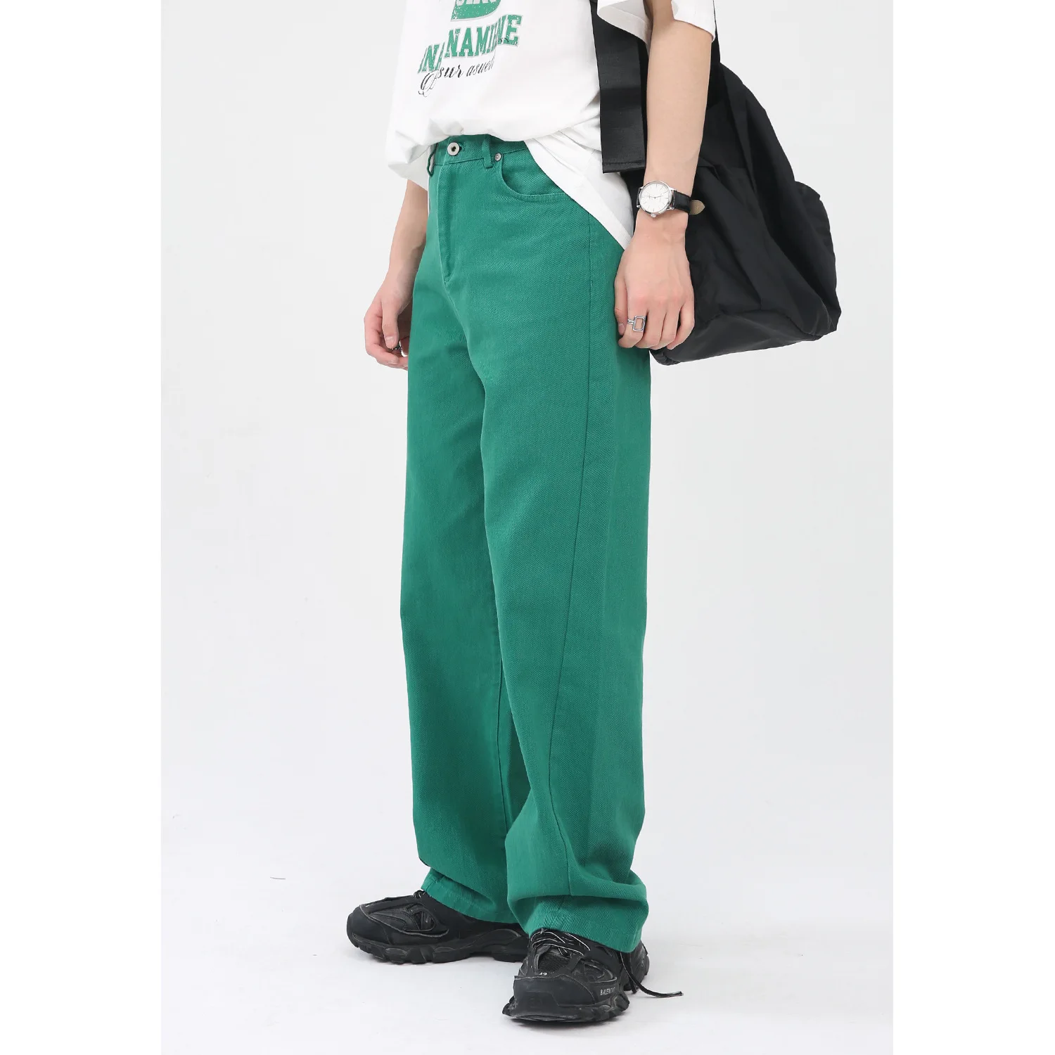 Four Seasons Men's Jeans Simple Trend Personality Multicolor Optional Casual Jeans Men's Streetwear Men Ins Hot Sale baggy jeans